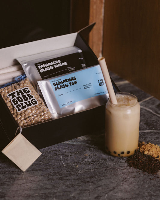 The Boba Box: Feels Like Home - Signature Black Sugar Milk Tea